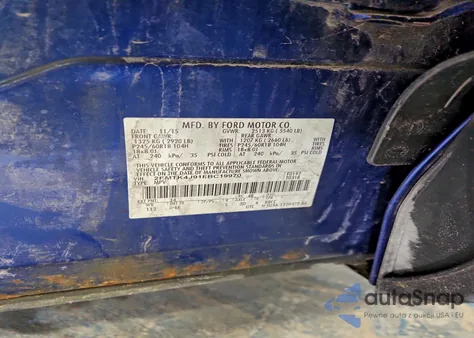 2015 Ford Edge Sel from USA, damaged, VIN 2FMTK4J91FBC19970